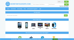 Desktop Screenshot of money4mygadgets.com